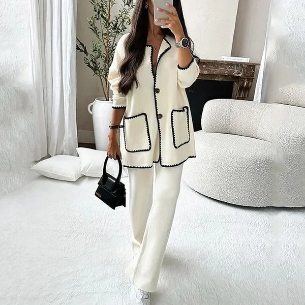 Sophie - Cardigan And Trouser Set