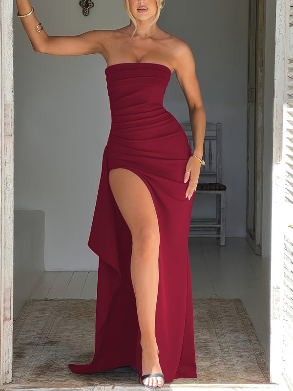 Maddison - Elegant Slit Dress